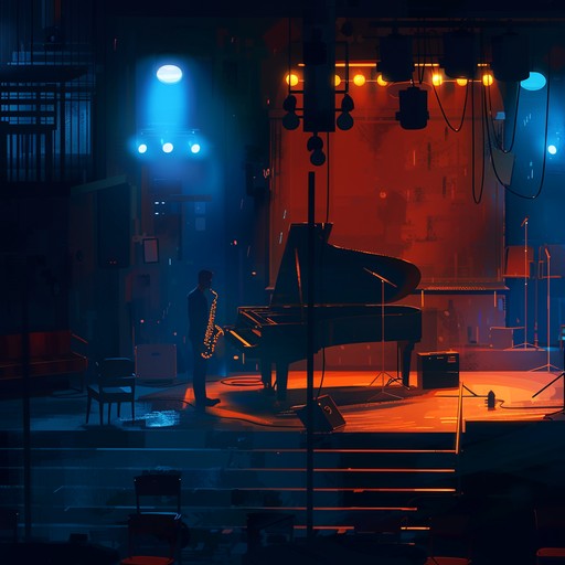 Step into the shadows with this eerie jazz house track. A ghostly saxophone leads the way through pulsating house rhythms, crafting a chilling nighttime soundscape that's both unsettling and mesmerizing.