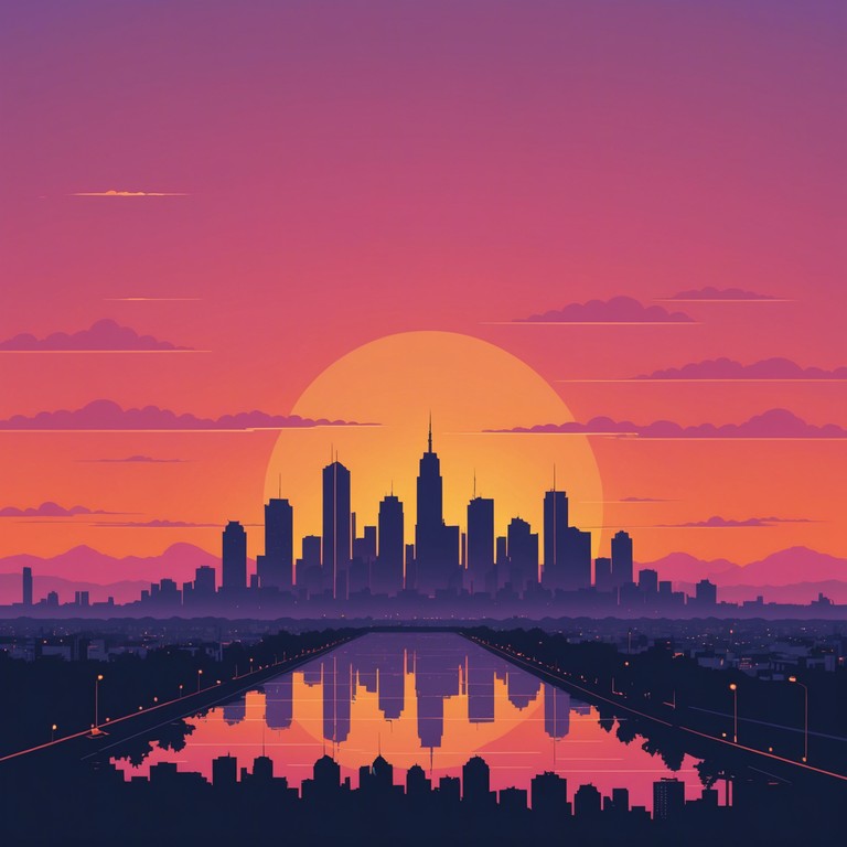 Imagine the warm hues of a sunset while chilling at a stylish rooftop bar. This song combines the rhythmic pulse of disco with serene, soothing tones, offering a unique backdrop that's perfect for decompressing after a long day or easing into a mellow evening. The instrumental relies on the gentle sweeps of an electric piano, infusing calm into the catchy disco beats.