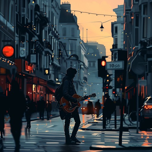 Imagine strolling through the bustling streets of a modern city while being serenaded by timeless folk melodies. This track combines the authenticity of traditional folk instruments with the energy and rhythm of urban life, creating a unique soundscape that celebrates both past and present.