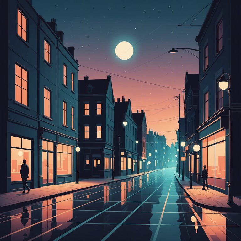 An atmospheric journey through the calm yet vibrant energy of a city after dusk. Ethereal synths and a soft rhythm capture the serene yet pulse like ambiance of nighttime urban scenery.