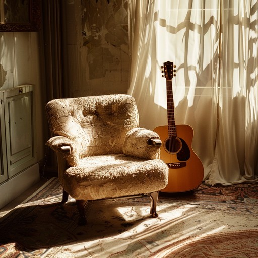 A gentle instrumental featuring a soothing melody that evokes warmth and nostalgia, played in a cozy room basking in mellow sunlight. The delicate sound of the instrument creates a comforting and heartwarming atmosphere, perfect for unwinding and reminiscing.