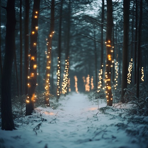 Feel the serenity of a winter wonderland through smooth, graceful melodies and delicate bells. The peaceful soundscape invites listeners on a journey through sparkling, snow covered woods, capturing the essence of holiday magic and nostalgic wonder.