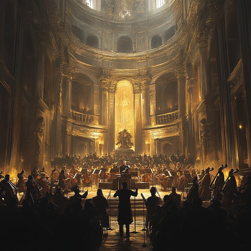 An assertive and majestic orchestral composition featuring powerful brass sections, soaring strings, and thunderous percussion. This piece evokes the spirit of victory and triumph, capturing the grandeur of monumental achievements and heroic tales. Anticipate a dynamic journey of explosive crescendos and solemn interludes, offering an awe inspiring musical narrative that climaxes with a breathtaking finale.