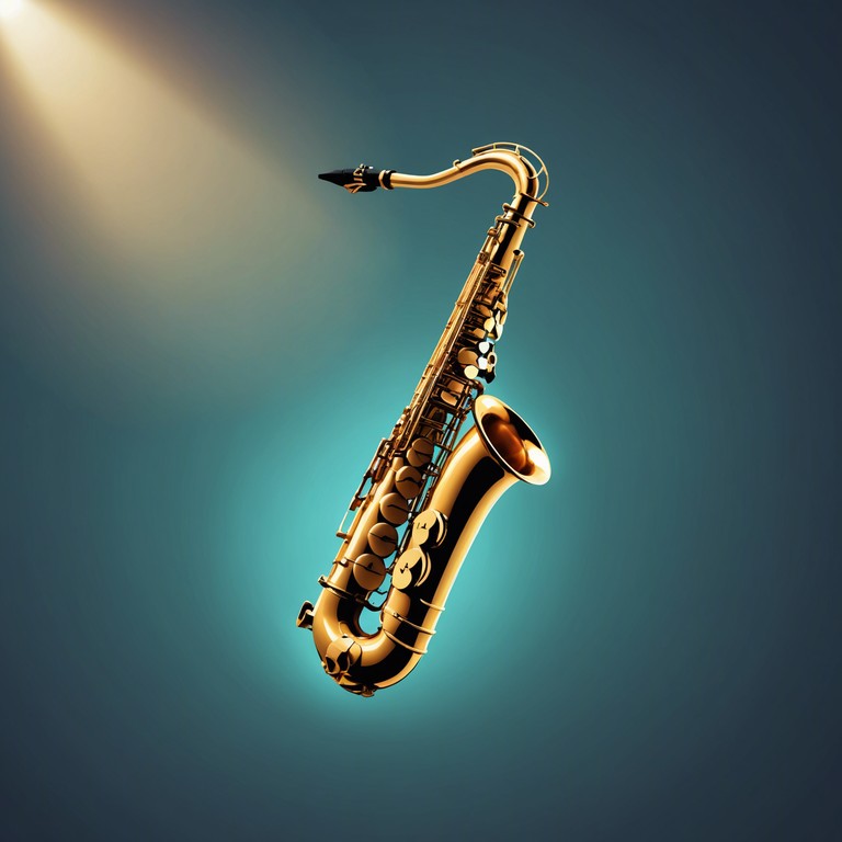 As the night deepens, so do the emotions conveyed by this soft and sultry jazz composition. It invites listeners into an intimate space where each note played on the saxophone whispers secrets of hidden desires and emotional depth.