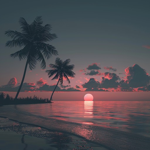 A mesmerizing bossa nova piece that captures the essence of a tranquil tropical sunset, featuring soothing rhythms and exotic melodic elements. This composition invites listeners to unwind and imagine themselves on a serene beach surrounded by the gentle rustle of palm trees and the sound of distant waves. The use of exotic instruments adds an enchanting touch, enhancing the overall sense of relaxation and wonder.
