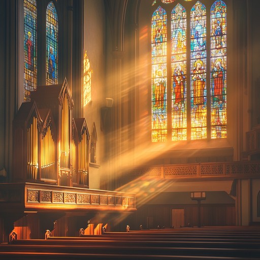 A vibrant and joyful instrumental gospel piece that combines soulful organ melodies with energetic rhythms to evoke feelings of happiness and spiritual celebration.