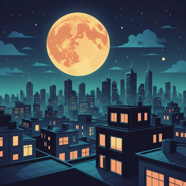 Imagine wandering through the animated streets of a bustling city at midnight, with each beat matching the rhythm of the streetlights and distant car horns. The track would serve as a perfect companion to those seeking solace in the night's comforting yet enigmatic embrace.