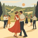 carefree tango rhythms celebrate summer's vibrant joy