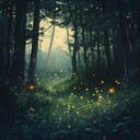 soothing tune capturing a magical forest evening ambiance