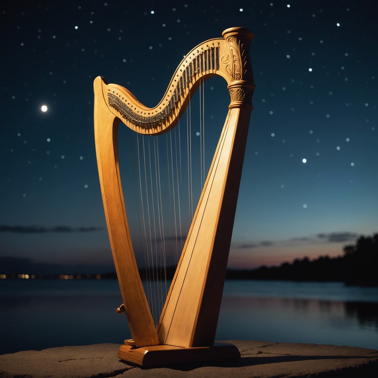 An acoustic harp composition that invites listeners into a night of deep, peaceful sleep, surrounded by a dreamscape of soft, celestial tones.