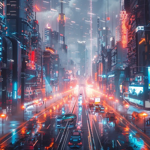 Enter a futuristic night world with dark beats and bright synths. This instrumental highlights a vibrant city pulse through shadowy undertones and energetic bursts, creating an intense, surreal experience. Perfect for captivating nighttime adventures.