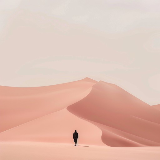 A soulful and reflective instrumental piece capturing the essence of loneliness in the tribal deserts, filled with nostalgic melodies and ancient rhythms blending together to convey a deep sense of yearning for home and lost times