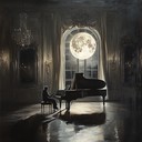 an instrumental soulful waltz reminiscing love under moonlight