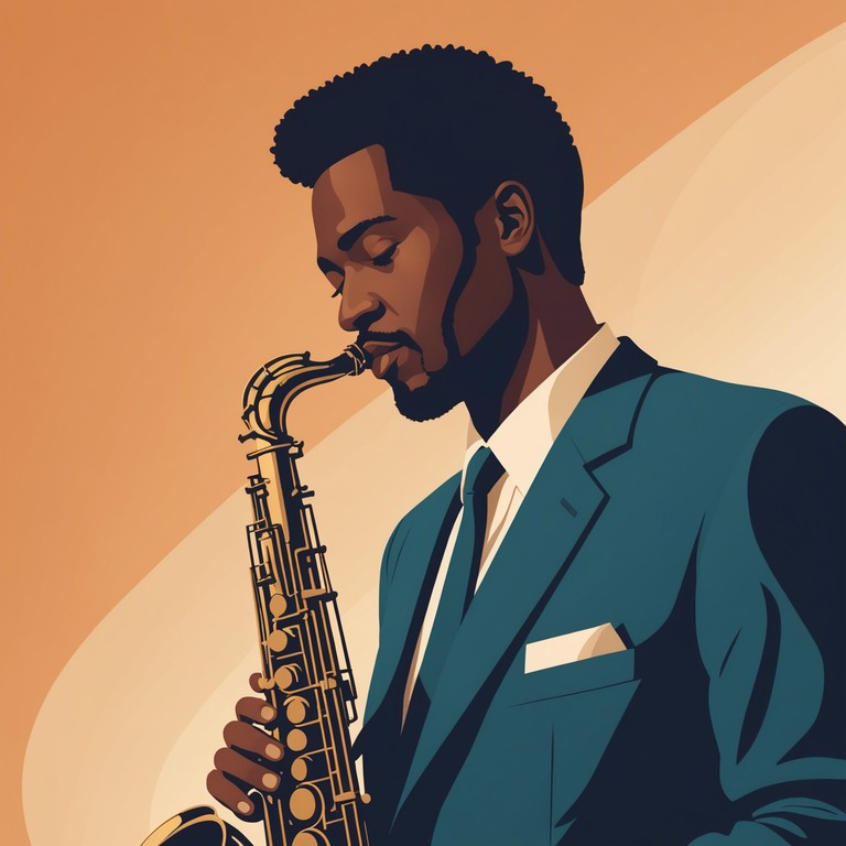 An alternative take with deeper, slower saxophone notes drawing you into a seductive and tranquil world. Accompanying visuals explore the play of shadows and light in a plush jazz lounge.