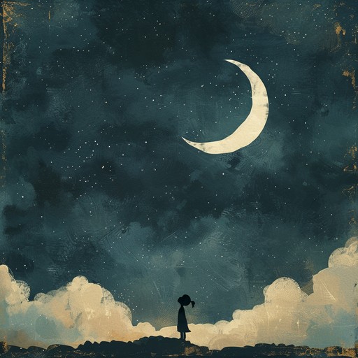 A gentle, soothing instrumental nursery rhyme with a dreamy melody, invoking a magical star filled night perfect for lulling children to sleep. The gentle tones of the music box create an enchanting atmosphere, filled with warmth and peace. Ideal for bedtime stories or relaxation, it evokes feelings of safety and wonder.