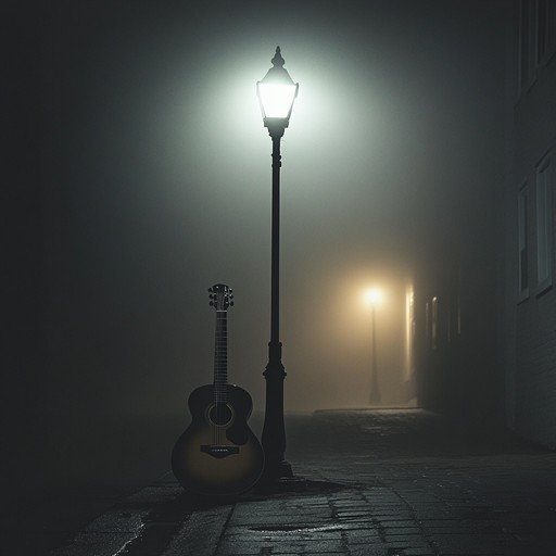 An instrumental piece combining gentle bossa nova rhythms with haunting melodies, creating an atmosphere of mystery and suspense, like whispers carried by the midnight wind.