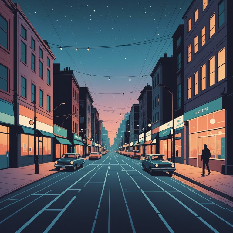 A song that combines soulful undertones with the energetic pulse of pop rock, evoking the reflective mood of an evening walk down a bustling city street at sunset. The track intertwines a smooth electric guitar with ambient city sounds, adding a touch of nostalgic urban life.