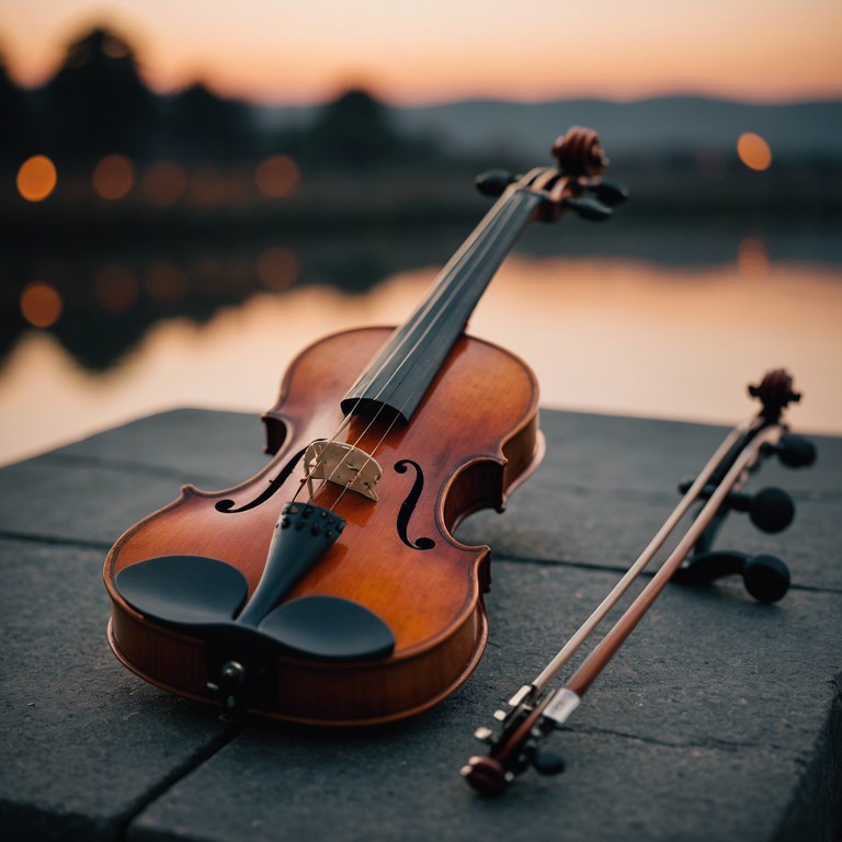 Echoes of affection invites you into a world where each note is a gentle caress, uplifting spirits and nurturing peace. The violin sings a lullaby of love, creating an ambiance of warmth and closeness perfect for moments of personal reflection or romantic encounters.