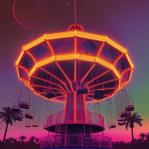 Imagine a night drive through a city bathed in neon lights, with synth leads and basslines guiding the journey. A blend of electronic beats and retro vibes create a nostalgic yet futuristic soundscape, perfect for late-night cruising or reflective moments.