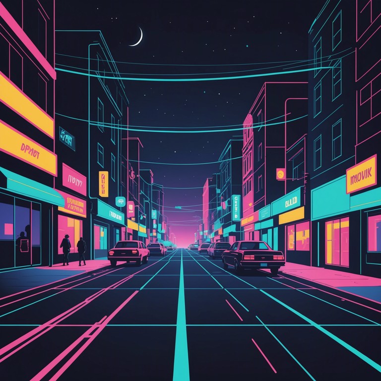 This track, neon tokyo night chase, encapsulates the essence of a thrilling chase through tokyo's luminous neon lit streets. The sound is characterized by a dynamic blend of traditional japanese instruments and modern electronic beats, creating an exhilarating atmosphere that transports listeners straight into a high speed urban adventure.