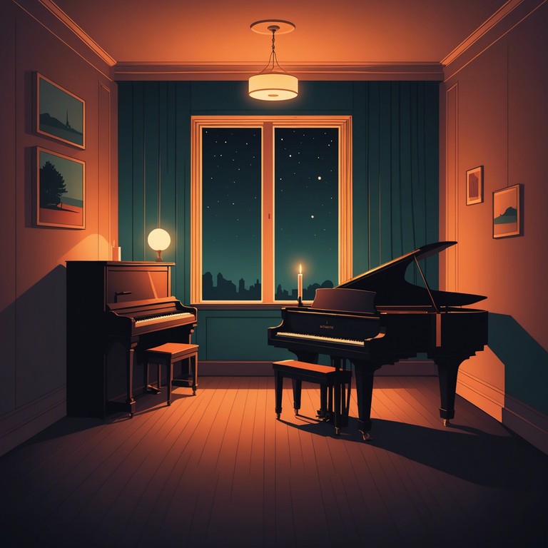 This track features a deep exploration into the mood of introspection and longing, carried by a somber piano that resonates with the quiet hours of a lonely night. The melody is infused with rich, soulful tones, inviting the listener into a reflective journey through sound.