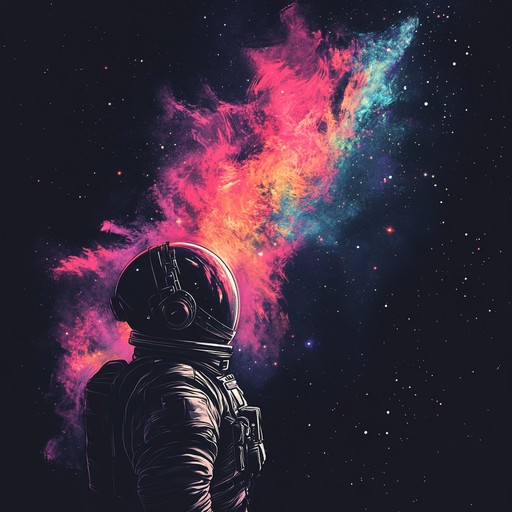 This instrumental piece is an exploration of the outer reaches of the universe, drenched in reverb and delay. Electric guitar and synthesizer intertwine to create a dreamy atmosphere, evoking feelings of longing and curiosity. The composition moves fluidly between tranquil passages and dramatic crescendos, reflecting the beauty and mystery of space.