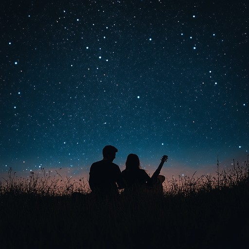 Capture the romantic essence with a gentle guitar serenade under the moonlight, blending soft r&b rhythms with an intimate and dreamy atmosphere. Perfect for starry nights and heartfelt moments.