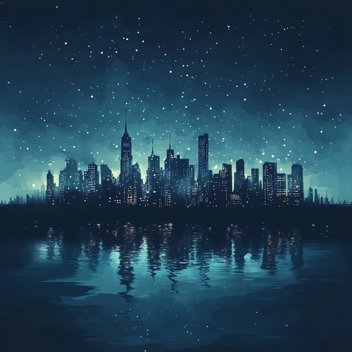 Evoking the serenity of a city night, this instrumental brings together gentle synth melodies and ambient textures. It's an introspective, serene, and peaceful reflection on urban life for deep contemplation.