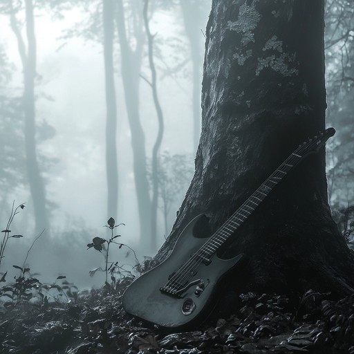 Explore the depths of solitude with heavy, melancholic guitar riffs giving way to introspection. This powerful track fuses hard hitting metal elements with a deeply emotional atmosphere.