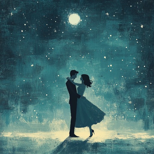 A captivating blend of smooth jazz guitar and mellow grooves, evoking a romantic evening under the stars with gentle rhythms and soulful melodies. The track conjures images of a charming, candlelit night, perfect for an intimate dance with your significant other while the moon casts its silver light over the scene