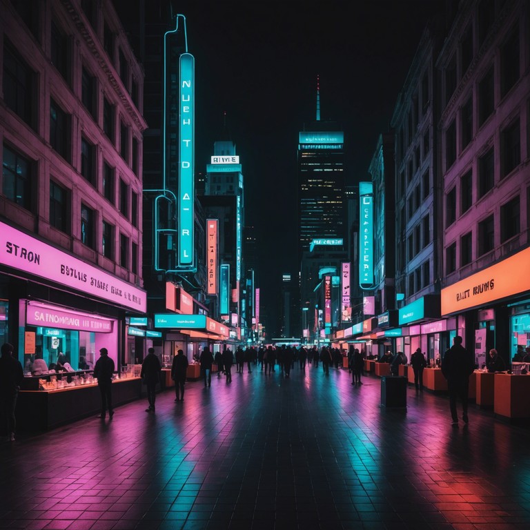 This track captures the essence of a joyous, energetic evening in a neon lit city from the late 1980s, combining rhythmic beats and smooth melodies to evoke warmth and nostalgia. The song's core lies in its ability to merge snappy rhythms with melodic overlays, perfectly encapsulating the vibe of an old school dance floor filled with positive energy and heartwarming interactions.