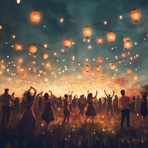 An energetic and joyful track inviting listeners to a moonlit dance party, featuring spirited lyrics and vibrant musical elements. Essential for creating an atmosphere of celebration and freedom.