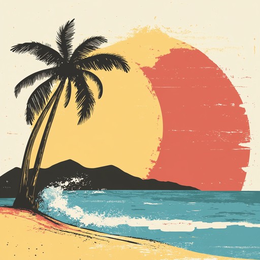 This instrumental track captures the essence of a tropical vibe, featuring reggae's signature rhythms, skanking guitar, and vibrant beats that invoke a sense of happiness and carefree fun.