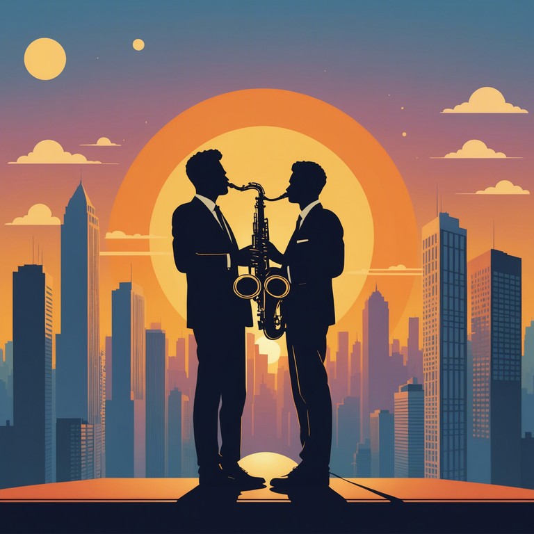 This track captures the essence of a sunlit urban morning, feeling the city's pulse with every saxophone note played, creating an atmosphere of optimism as each soft and soulful melody mixes with the lively beats of the awakening city.