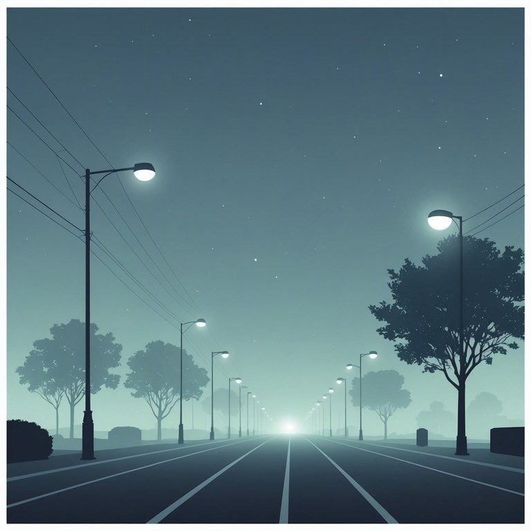 Imagine exploring the tranquil city streets under the soft glow of streetlights, the peaceful phonk setting a reflective mood as the electric piano melodies drift like a soft whisper in the cool night air.