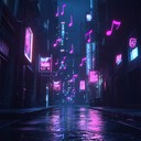 a smooth instrumental capturing the allure of the nocturnal city