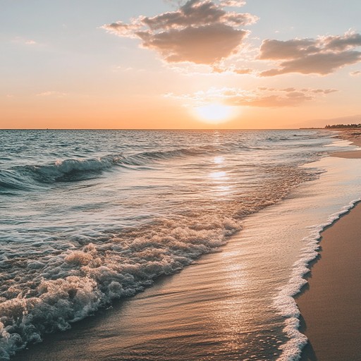 Imagine gentle waves washing over a calm, sandy beach as soothing synths create an atmosphere of complete relaxation. Oceanic elements blend seamlessly with electronic textures, capturing the serenity of the sea, easing the mind and soul.