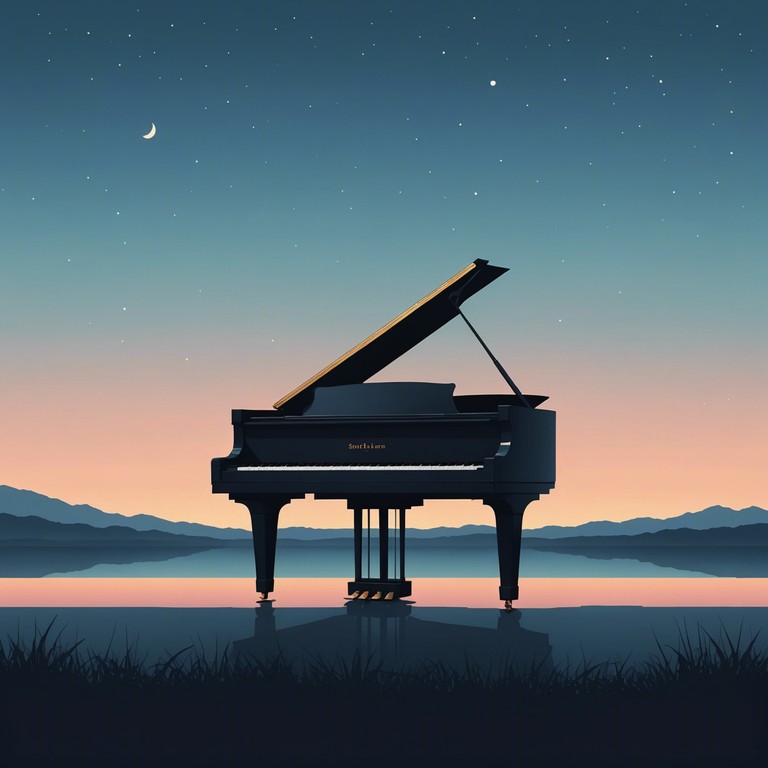 Designed to calm and provide a mental escape, this soothing track uses minimalist piano music to create an atmosphere perfect for meditation or winding down after a long day.