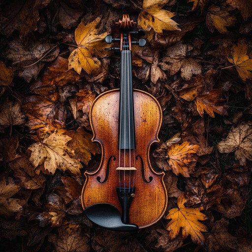 Inspired by the quiet, reflective mood of a crisp autumn evening, this composition brings out the deep tones of a soft, introspective melody played on a solo violin, embracing the contemplative solitude and gentle decay of the season.