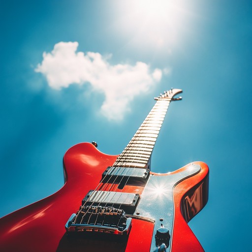 An energetic and uplifting blues rock piece featuring spirited guitar riffs, driving bass lines, and lively drums that evoke a sunny, carefree atmosphere.