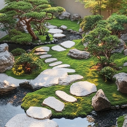 A relaxing instrumental trip hop track inspired by the tranquility of zen gardens. Soft beats, soothing melodies, and ambient textures create a space for mindfulness and reflection, perfect for unwinding and finding inner peace.