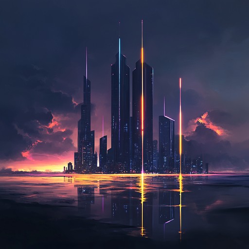 Transport yourself to an enigmatic neon city, where mystical synths create an alluring and unknown atmosphere. Synth waves paint a glowing nocturnal landscape that captivates with each note.