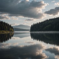 soft keys depicting early morning light