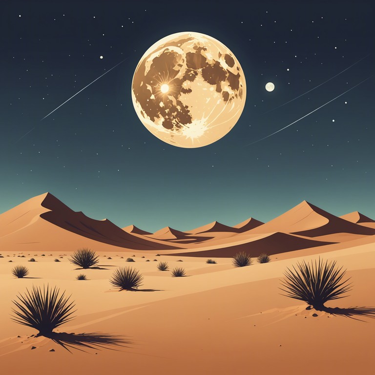 This track embodies the essence of moonlit desert nights, weaving ancient melodies with avant garde electronic layers creating an ethereal, immersive, and deeply introspective soundscape. Perfect for meditation or escaping into a fantasy world.