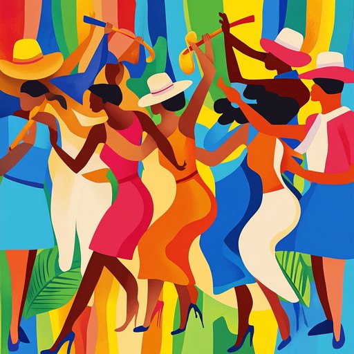 A vivacious salsa track featuring dynamic trumpets and lively percussion inspiring dance