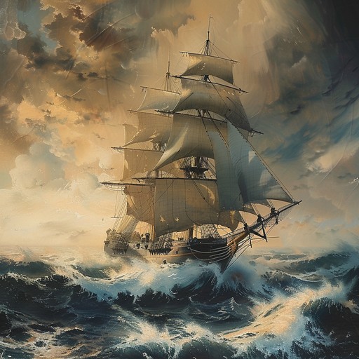 An instrumental piece paying homage to the bravery and sacrifices of the russian navy. Incorporating soulful melodies and traditional russian motifs, the music evokes a sense of pride and nostalgia. The use of deep, resonant strings combined with subtle, melancholic harmonies creates a profoundly moving atmosphere. This piece flows dynamically, transitioning between powerful crescendos and gentle, contemplative passages, illustrating the highs and lows of naval life.