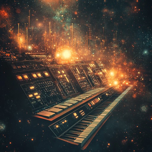 A mesmerizing instrumental piece that fuses ambient 70s synthesizer sounds with contemporary rhythms, creating an otherworldly experience that transcends time and space