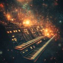 an atmospheric journey blending 70s synths and modern rhythms