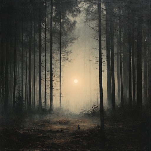 This composition captures the essence of a lush, undisturbed forest. Ambient sounds of leaves rustling and distant wildlife create a calming atmosphere, conjuring images of green canopies and earthy scents. The gentle tunes aim to transport listeners directly into the heart of nature, providing a soothing escape from the urban hustle. The primary instrument, a nature sound generator, blends seamlessly with subtle synthesizer undertones, enhancing the organic feel of the forest soundscape.