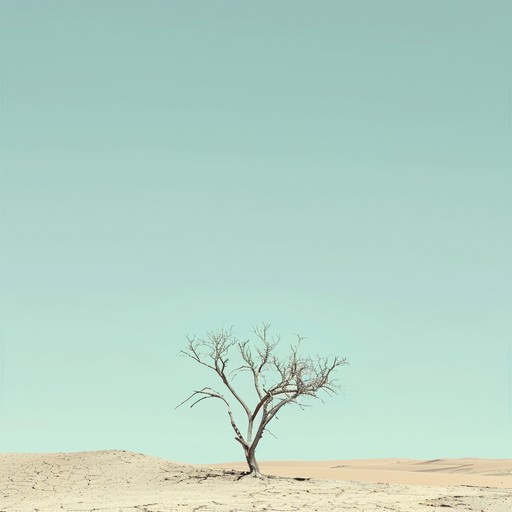 The stark and foreboding atmosphere of a post-apocalyptic world is captured in this minimalistic composition. Sparse, haunting notes echo across the desolate terrain, creating a sense of isolation and despair. The occasional gust of wind and distant, unidentifiable sounds add to the unsettling ambiance.